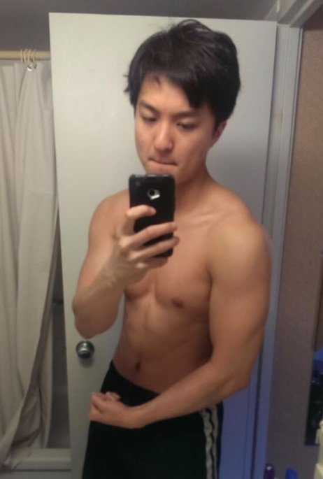 Member physique transformation, before and after