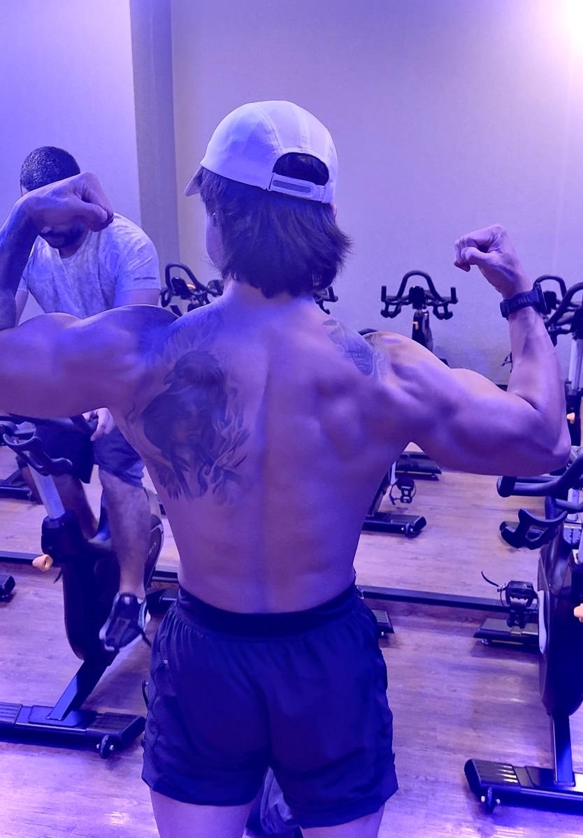 Member physique transformation, before and after